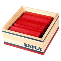 Kapla : 40 Planchettes Rouge